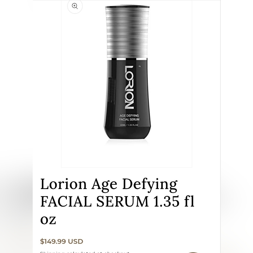 Lorion Age Defying Facial Serum